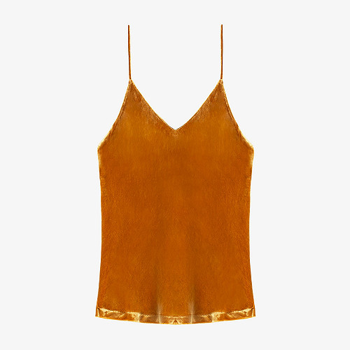 Top Berlioz Mes Demoiselles coloris Ocre