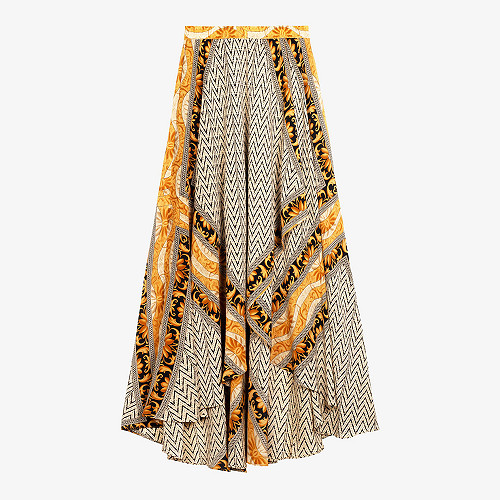 Skirt Shorebreak Mes Demoiselles color Gold print