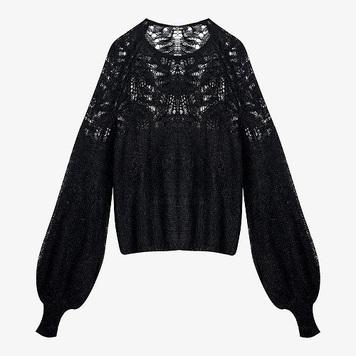 Sweater Vivienne Mes Demoiselles color Black