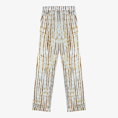 Pant Atrium Mes Demoiselles color Blue print