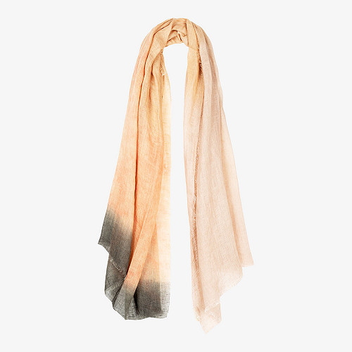 Scarf Club Mes Demoiselles color - Nude print - Scarf Club Mes Demoiselles color - Nude print -