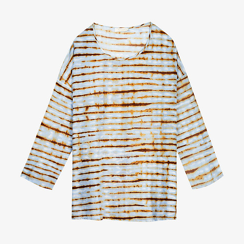 Blouse Namaste Mes Demoiselles coloris - Imprimé bleu -