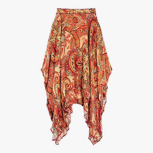 Jupe Living Mes Demoiselles coloris - Imprimé fleuri -