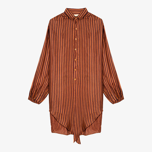 Shirt Sambuca Mes Demoiselles color Terracotta