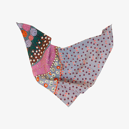 Scarf Anis Mes Demoiselles color Flower print Scarf Anis Mes Demoiselles color Flower print