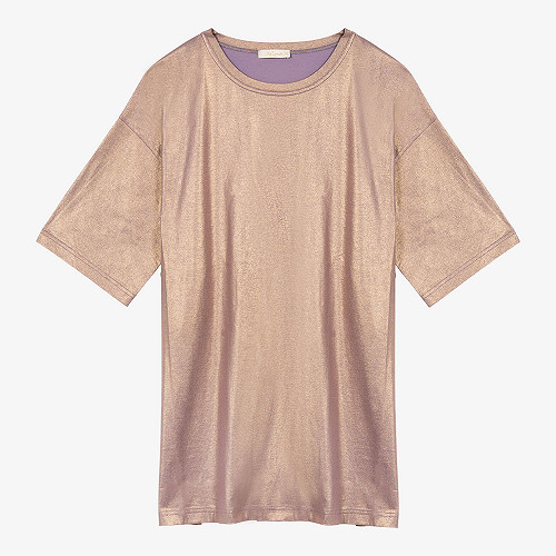 Top Cristallo Mes Demoiselles coloris - Mauve -