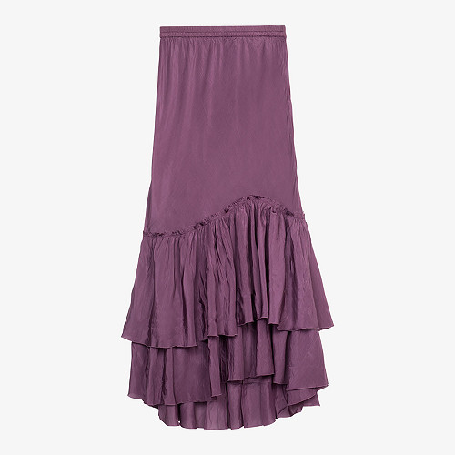 Jupe Silataf Mes Demoiselles coloris Cassis