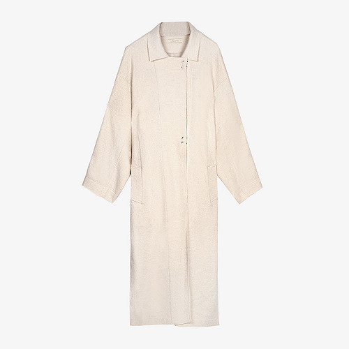 Coat Caribou Mes Demoiselles color Off white Coat Caribou Mes Demoiselles color Off white