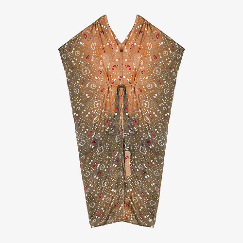 Kimono Crown Mes Demoiselles coloris Imprimé khaki