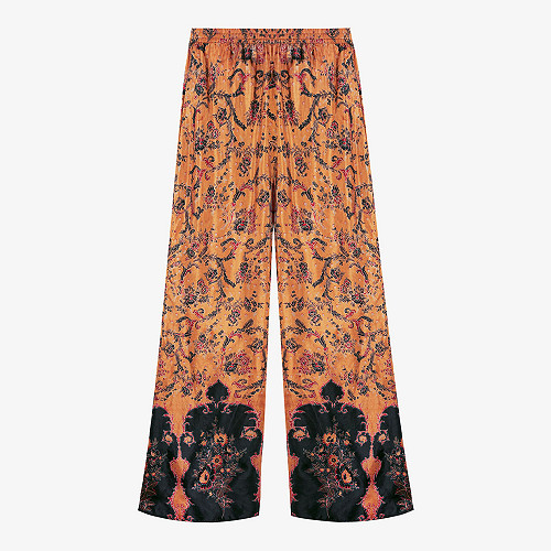 Pant Montana Mes Demoiselles color - Floral print - Pant Montana Mes Demoiselles color - Floral print -
