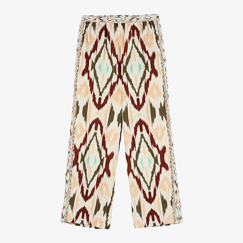 Pant Sonde Mes Demoiselles color Aqua print