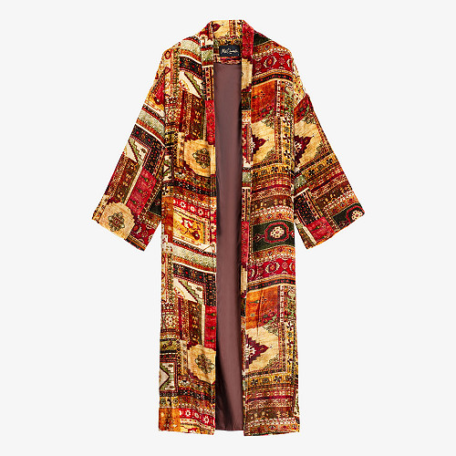 Kimono Balazet Mes Demoiselles coloris - imprimé rouge -