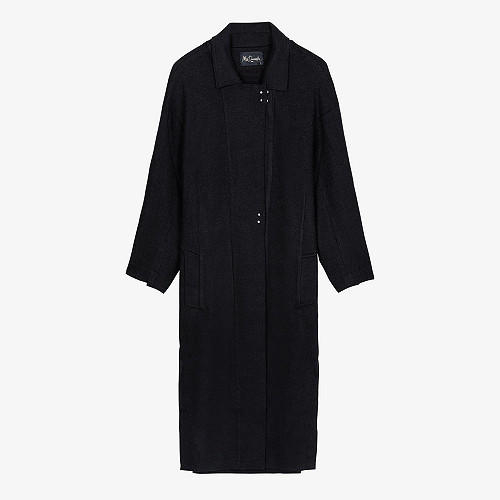 Coat Caribou Mes Demoiselles color Black Coat Caribou Mes Demoiselles color Black
