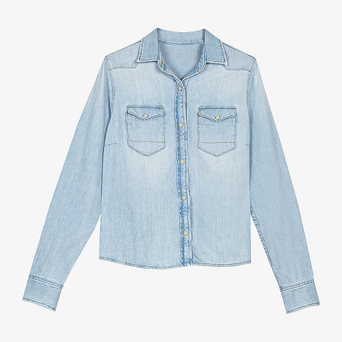 Chemise Rush Mes Demoiselles coloris Bleu ciel