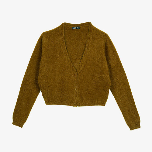Cardigan Rishikesh Mes Demoiselles color Khaki Cardigan Rishikesh Mes Demoiselles color Khaki