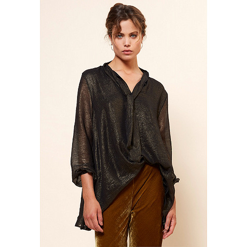 Blouse Reflet Mes Demoiselles coloris Bronze Blouse Reflet Mes Demoiselles coloris Bronze