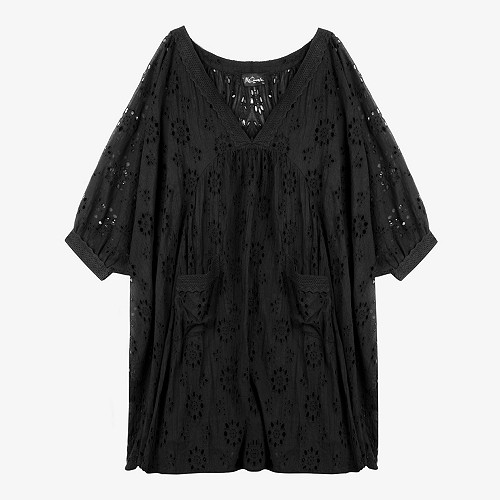 Robe Beaurevoir s Mes Demoiselles coloris Noir