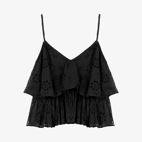 Skirt Ankti color Ocre print | Mes Demoiselles Paris | Summer 2021