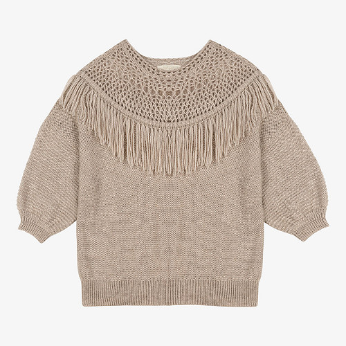 Sweater Pachamama Mes Demoiselles color Natural