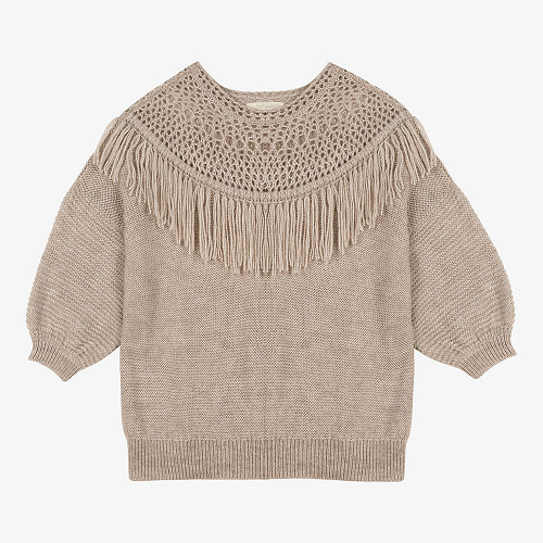 Pull Pachamama Mes Demoiselles coloris Naturel