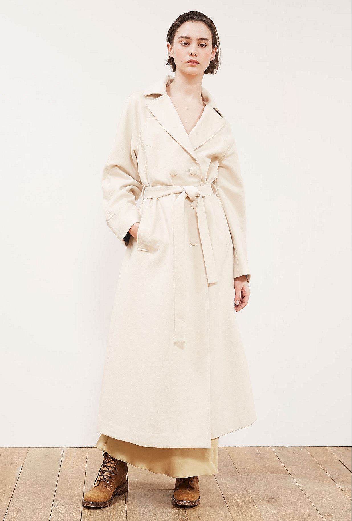 ネット割引品 FANOSTUDIOS HEPBURN WOOL COAT stelic.com