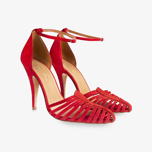 Pumps Venitiennes Mes Demoiselles color Red