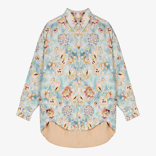 Veste Kapolei Mes Demoiselles coloris imprimé Aqua Veste Kapolei Mes Demoiselles coloris imprimé Aqua