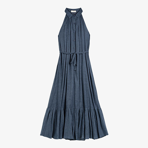 Robe Elvira Mes Demoiselles coloris Bleu Robe Elvira Mes Demoiselles coloris Bleu