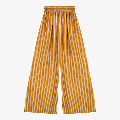 Pants Sunlight Mes Demoiselles color Ochre striped