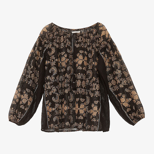 Blouse Atlante Mes Demoiselles coloris Noir
