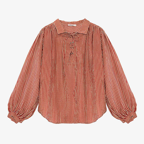 Blouse Bartholome Mes Demoiselles coloris Rayé rouge