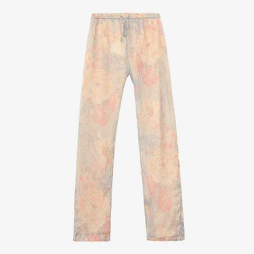 Pant Preles Mes Demoiselles color Pastel print