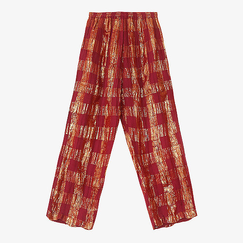 Pant Majeste Mes Demoiselles color Red