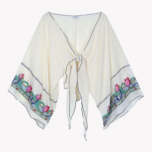 Kimono Conventry Mes Demoiselles coloris Imprimé Écru