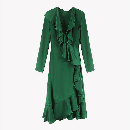 Dress Exauce Mes Demoiselles color Green