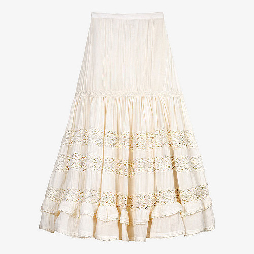 Skirt Gretchen Mes Demoiselles color White
