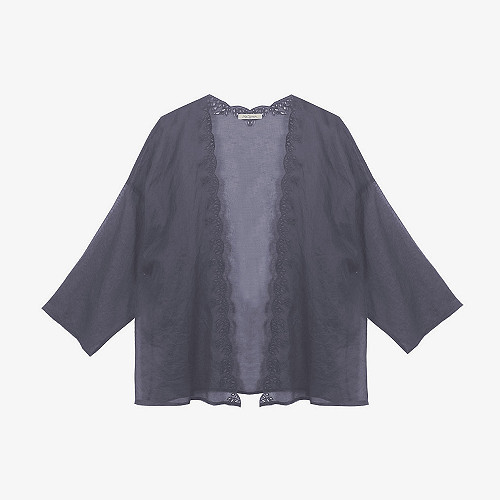 KIMONO Clovis Mes Demoiselles color Charcoal KIMONO Clovis Mes Demoiselles color Charcoal