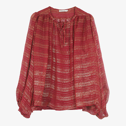 Blouse Esteban Mes Demoiselles coloris Framboise