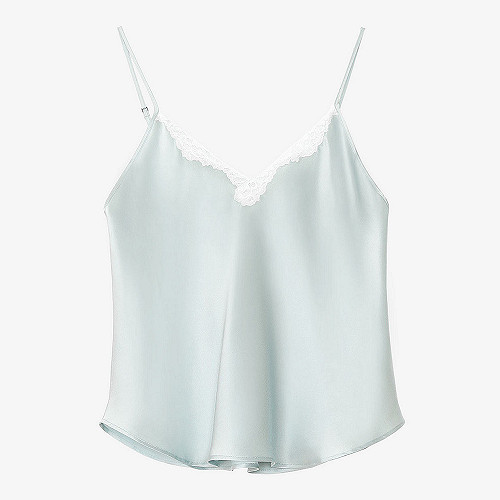 Top Genette Mes Demoiselles coloris Turquoise