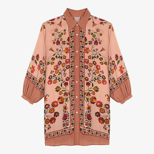 Shirt Drosera Mes Demoiselles color Pink print Shirt Drosera Mes Demoiselles color Pink print
