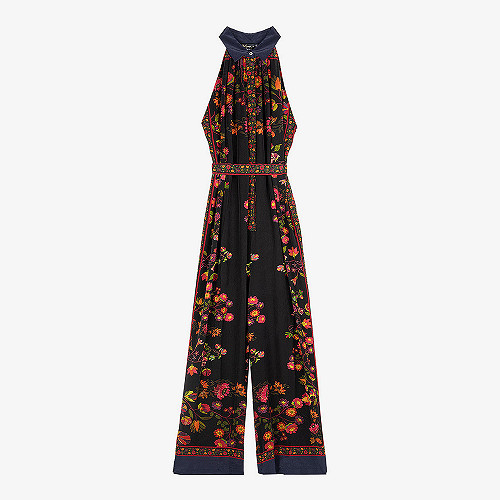 Jumpsuit Daphne Mes Demoiselles color Black print Jumpsuit Daphne Mes Demoiselles color Black print
