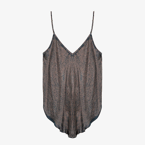 Top Smoothie Mes Demoiselles color Grey