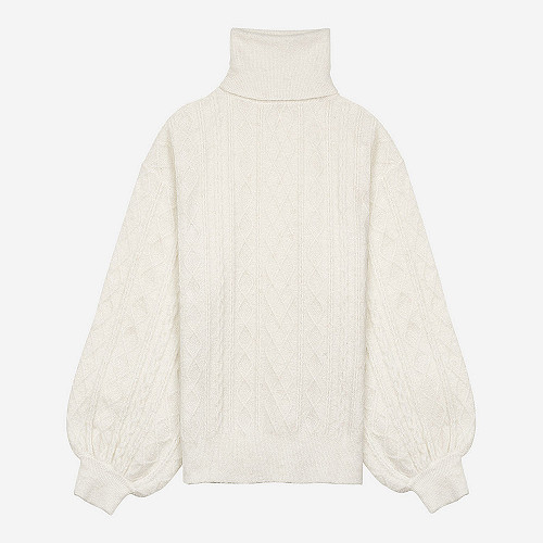 Pull Australe Mes Demoiselles coloris Ivoire
