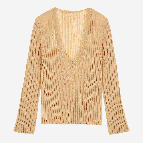 Pull Vivian Mes Demoiselles coloris CAMEL