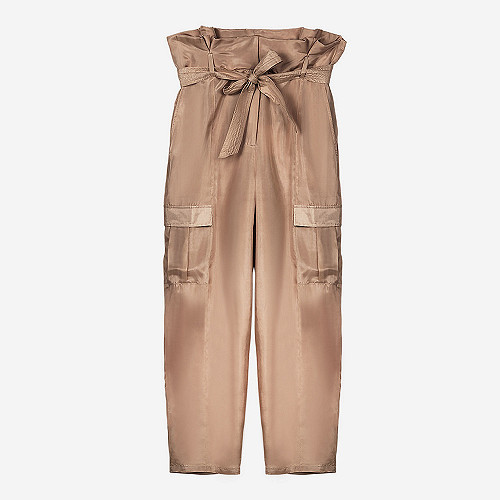 Pantalon Nyanga Mes Demoiselles coloris Noisette