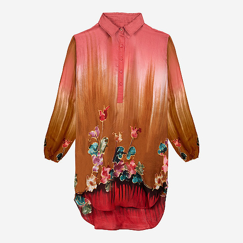 Shirt Martagon Mes Demoiselles color floral print