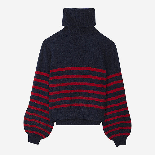 Sweater Kousteau Mes Demoiselles color Blue/Red Sweater Kousteau Mes Demoiselles color Blue/Red