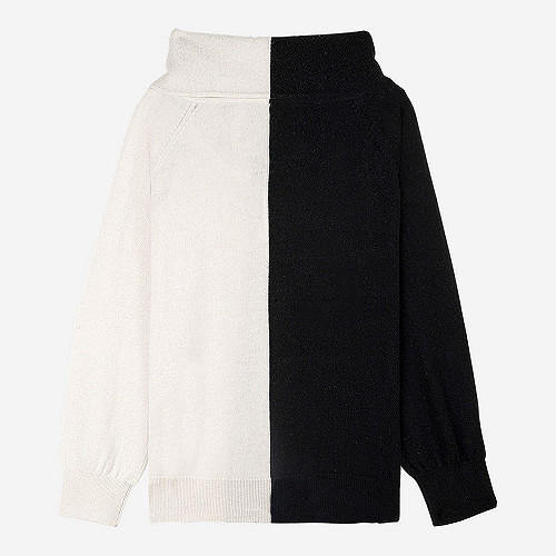 Pull Mugler Mes Demoiselles coloris Noir écru