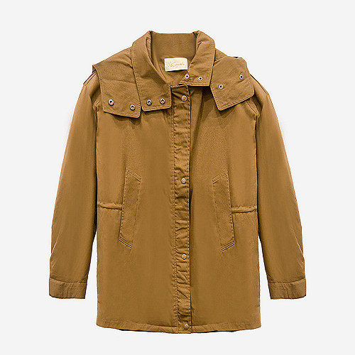 Coat Statt Mes Demoiselles color Khaki Coat Statt Mes Demoiselles color Khaki