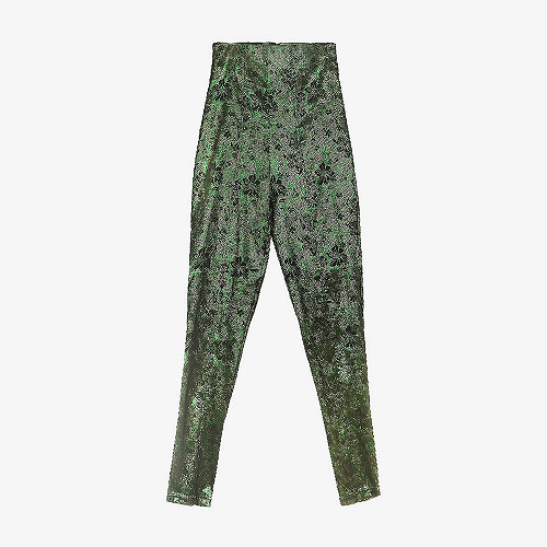 Pantalon Veronika Mes Demoiselles coloris Imprimé vert Pantalon Veronika Mes Demoiselles coloris Imprimé vert